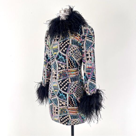 Jovani 09818 Multicolored Cocktail Evening Dress - Picture 5 of 14